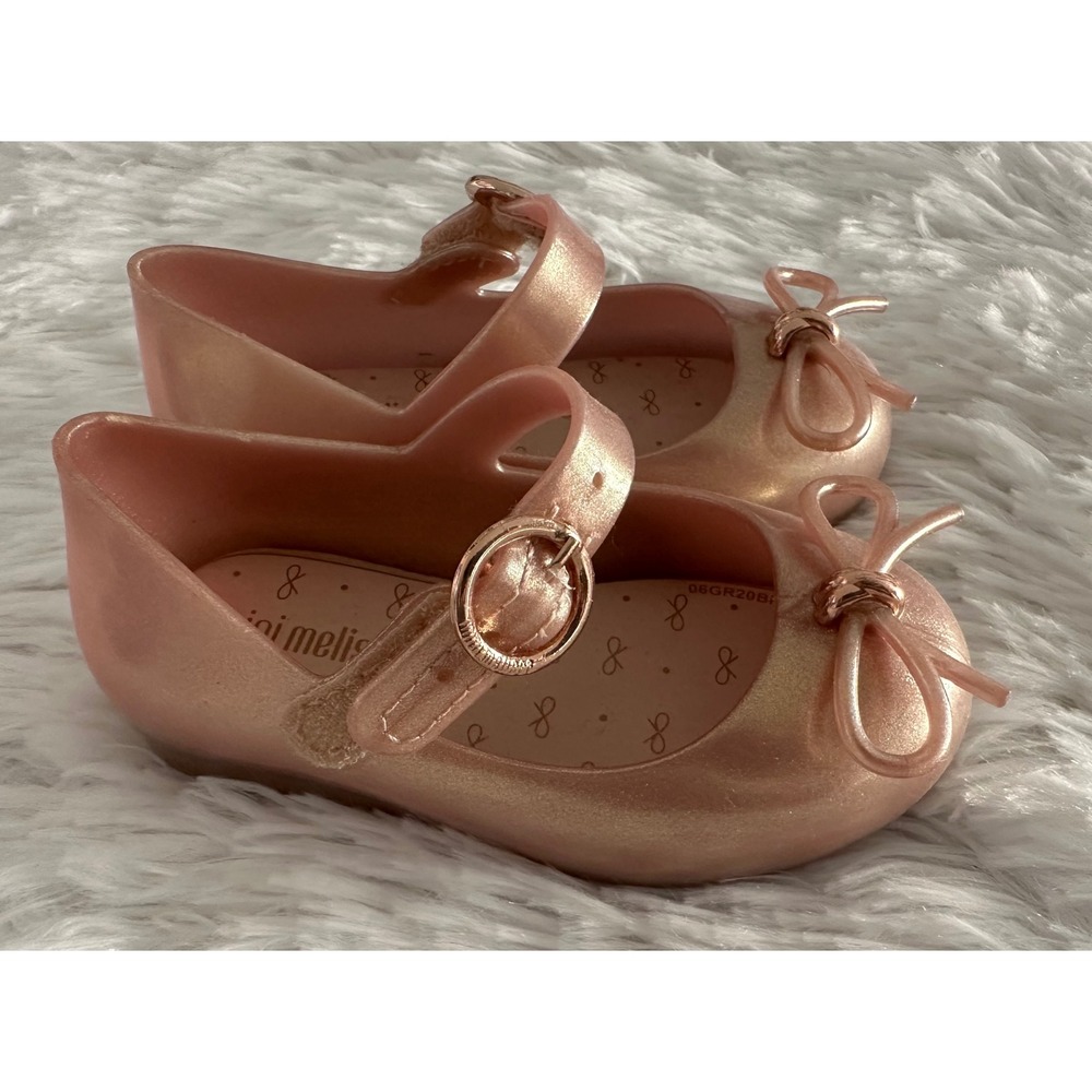 Mini Melissa Sweet Love‎ Mary Jane Shoes sz 6